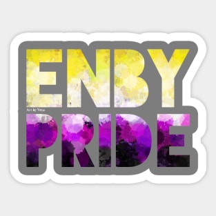 Enby Pride Sticker